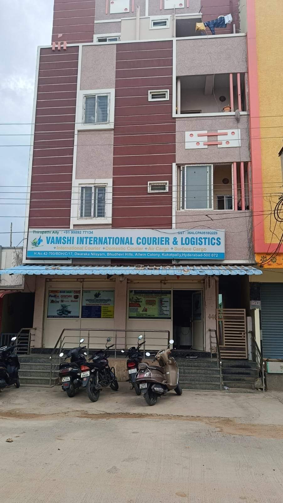 Top Courier Services Trackon near Sowmya Physiotherapy Clinic Kapra ...