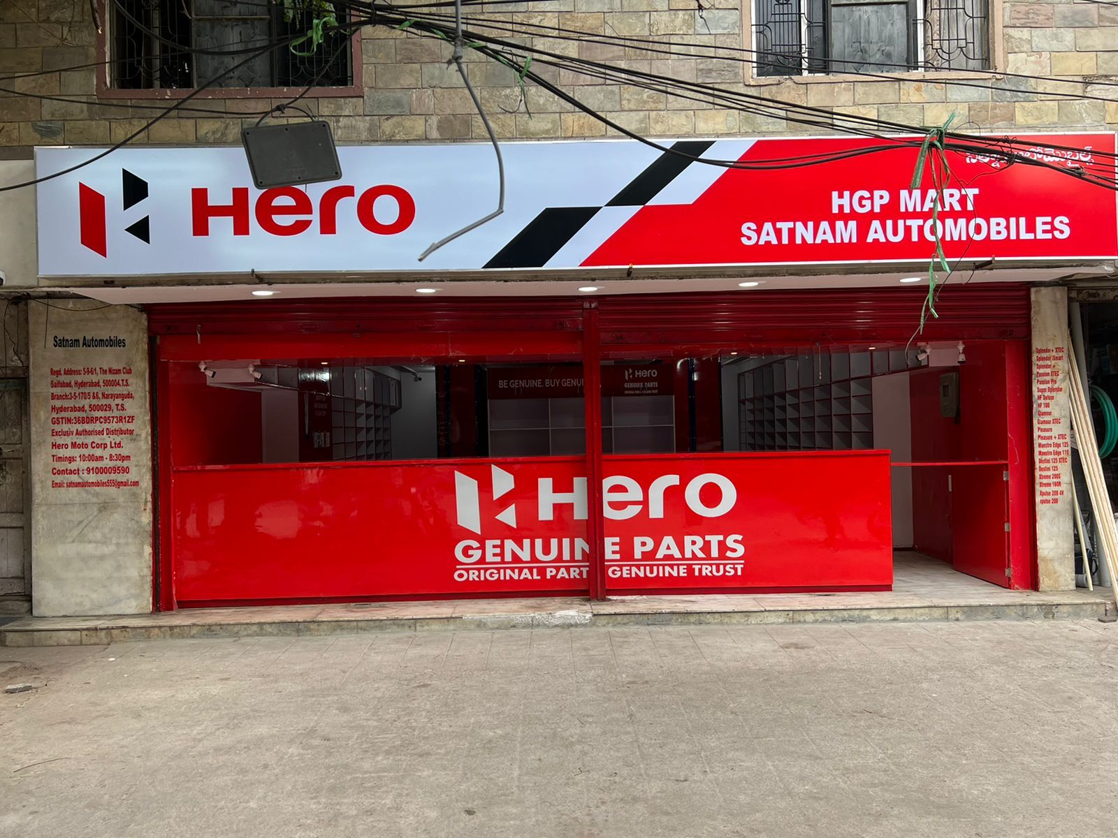 Satnam Automobiles Hero Genuine Parts Mart in Narayanguda Hyderabad Best Motorcycle Spare Part Dealers in Hyderabad Justdial