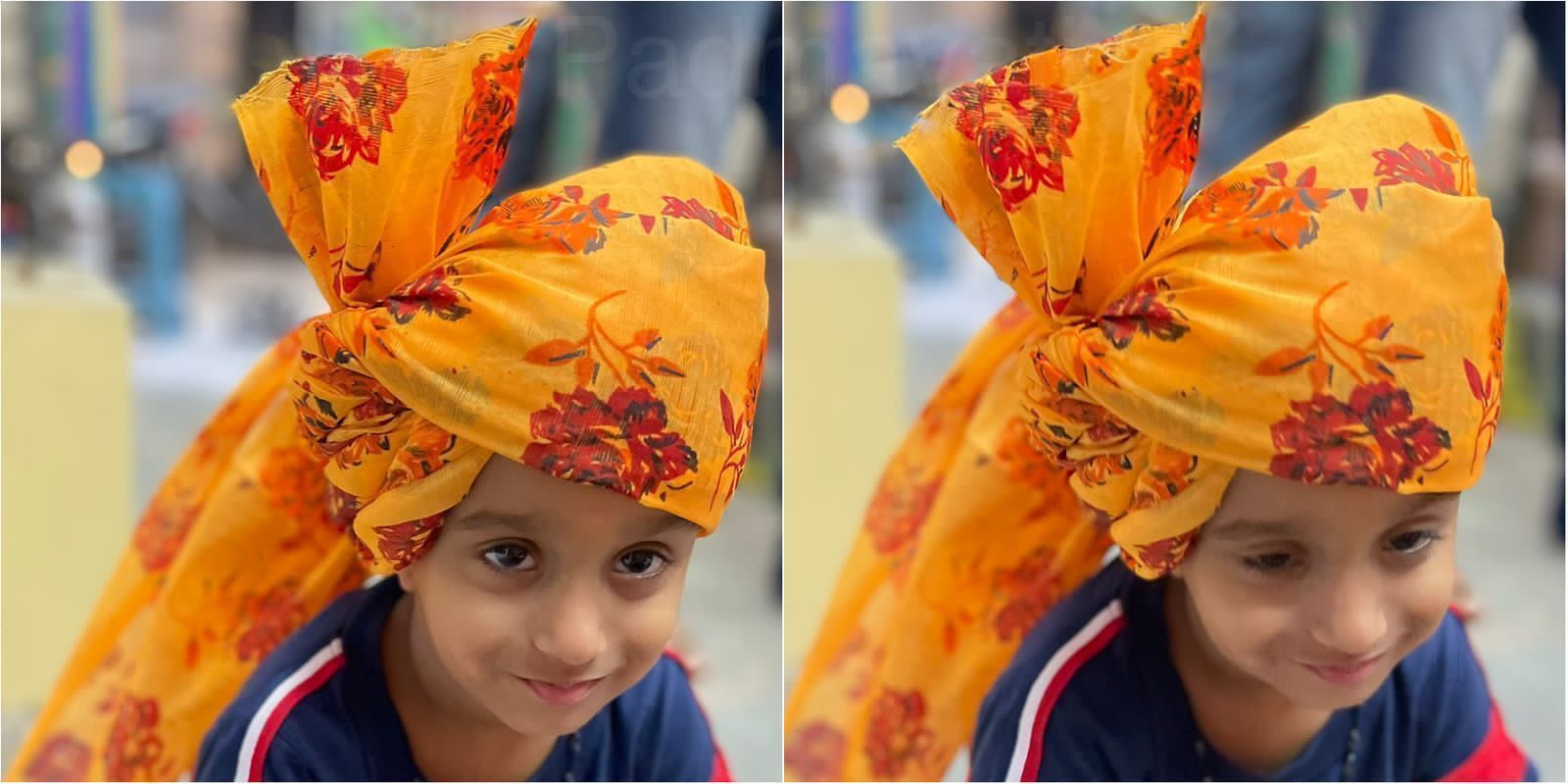 how to tie turban with dupatta