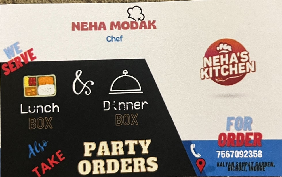 Neha's Kitchen in Bicholi Road,Indore - Best Tiffin Services near