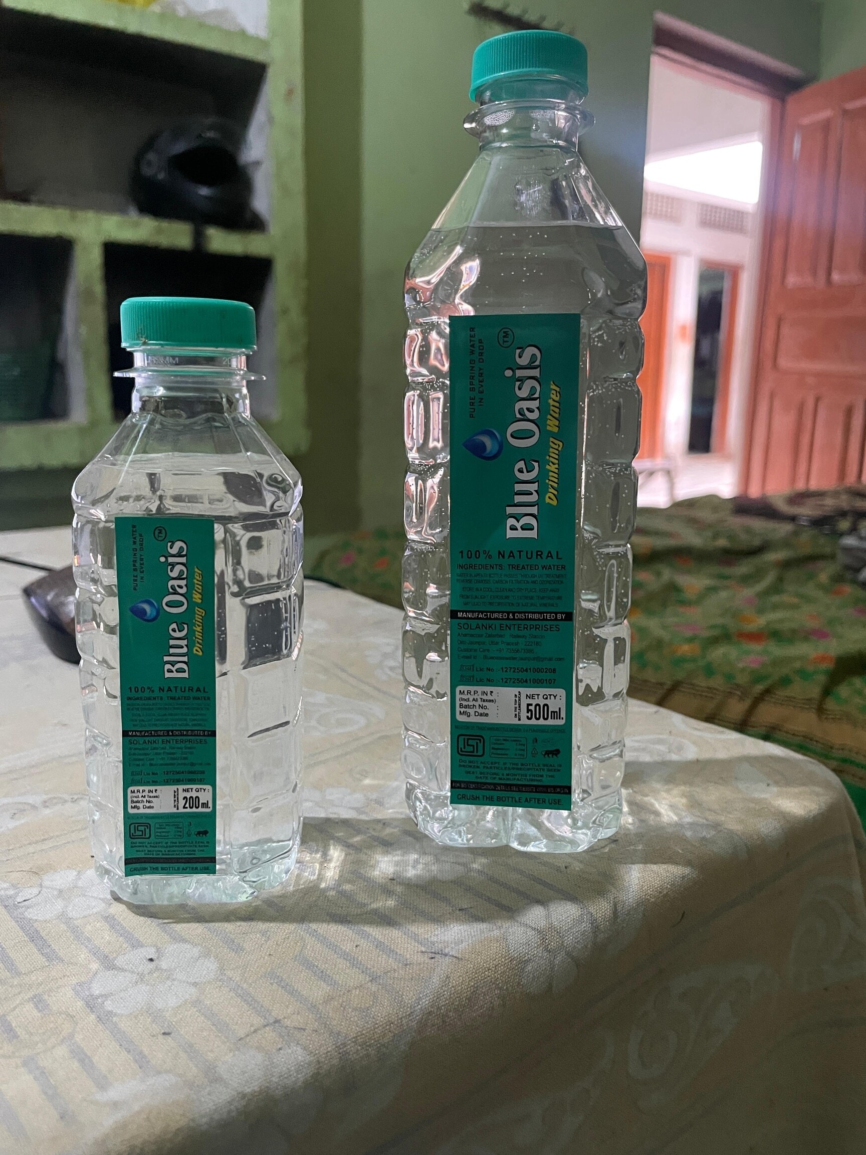 Packaged Peene Ka Paani 200Ml Bottle Bottled Potable Water 200ML