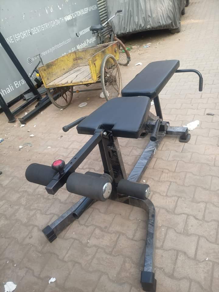 Flat Weight Bench in Indore Sturdy Adjustable Workout Bench