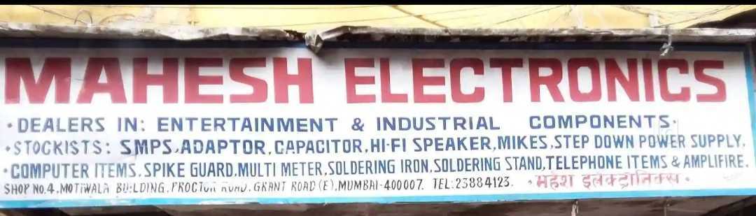  Mahesh Electronics in Grant Road, Mumbai - Best Electrical Goods Motiv 