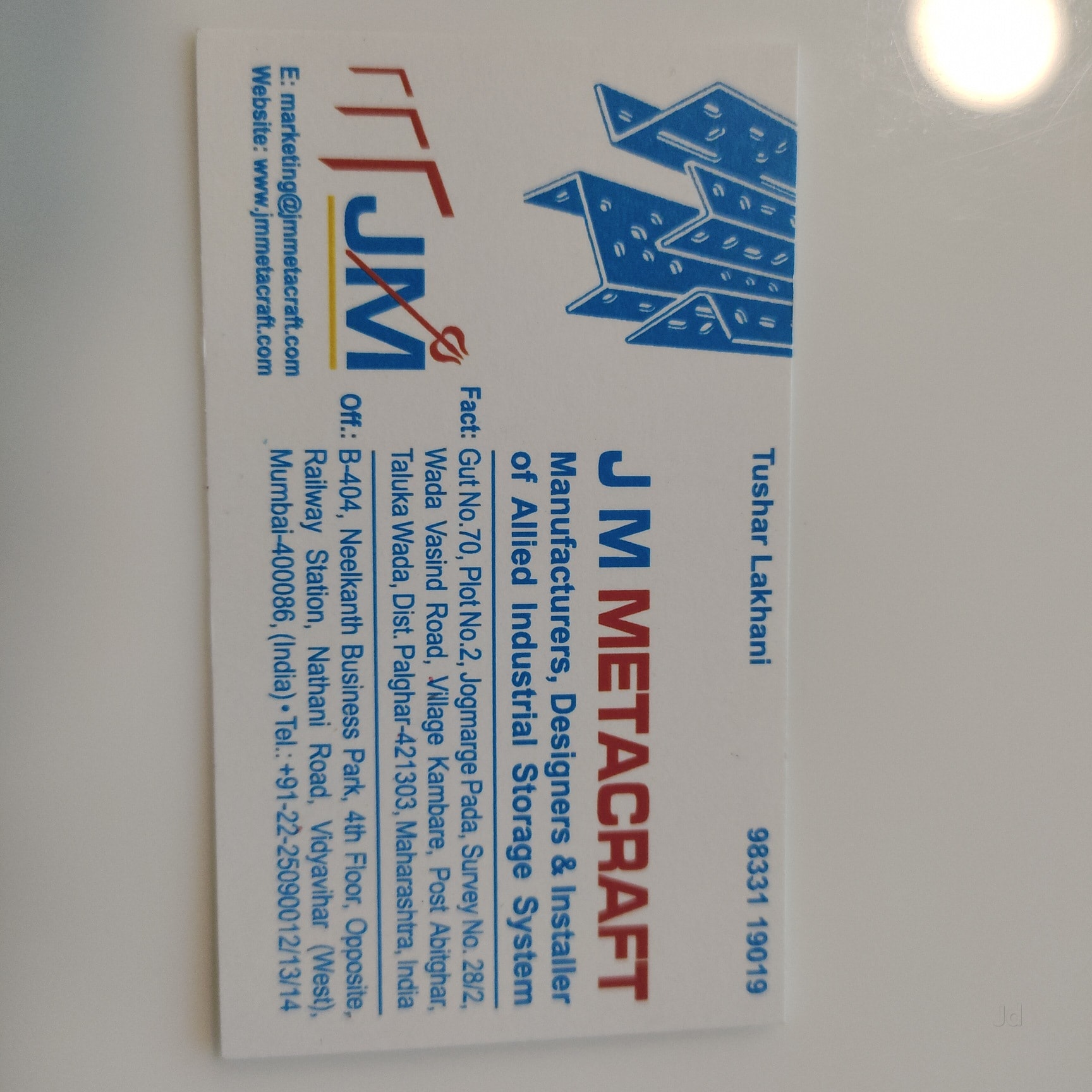 J M Metacraft in Kirol Village-Vidya Vihar West, Mumbai - Best Industrial  Rack Dealers in Mumbai - Justdial