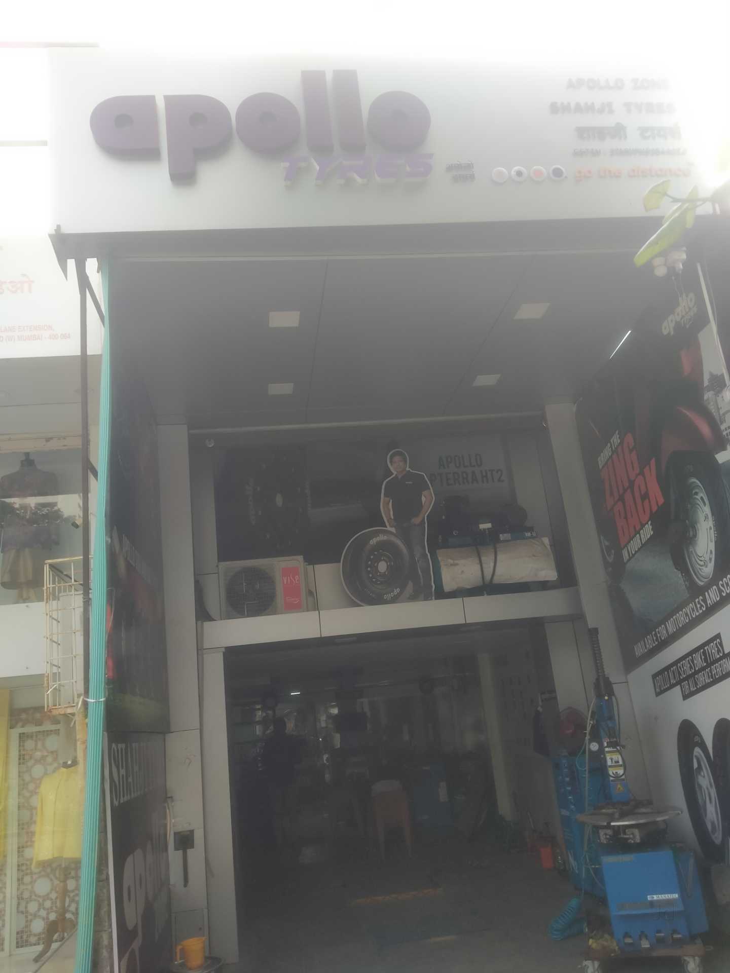 Shahji Tyres Apollo Zone in Malad West,Mumbai - Tyre Dealers near