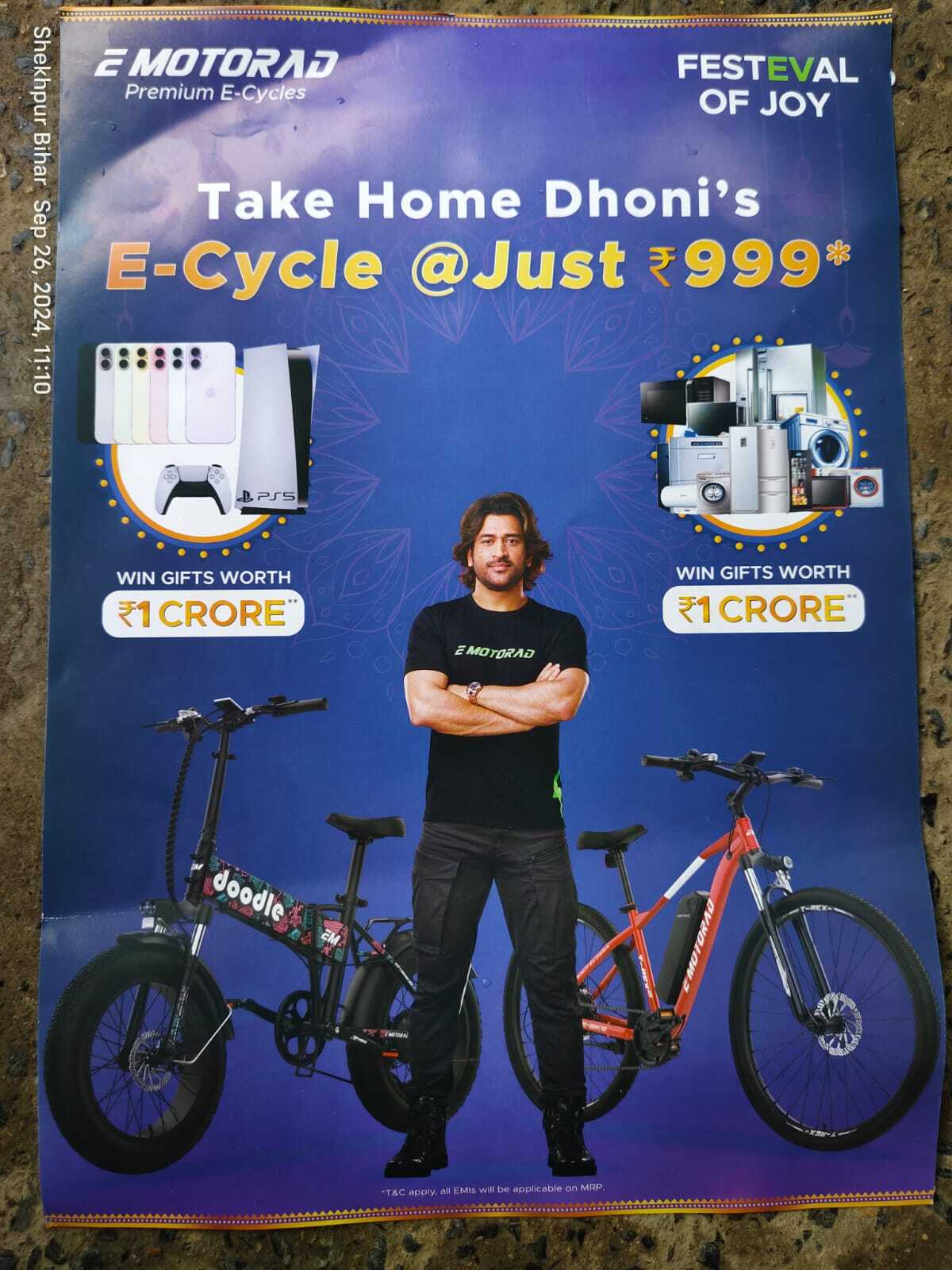 BSA Champ Rocky Yellow, Green Saikil BSA Champ Rocky Yellow