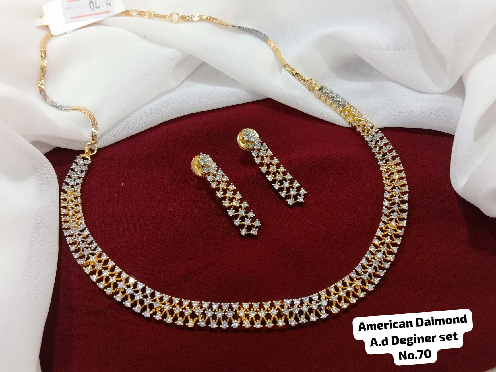 American Diamond Necklace Top Jewelry Wholesalers American Diamond